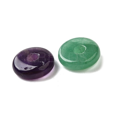 Natural Green Aventurine & Amethyst & Tiger Eye & Red Jasper Beads G-C188-02-1
