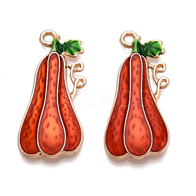 Thanksgiving Day Theme Alloy Enamel Pendants ENAM-T020-52H-01-1