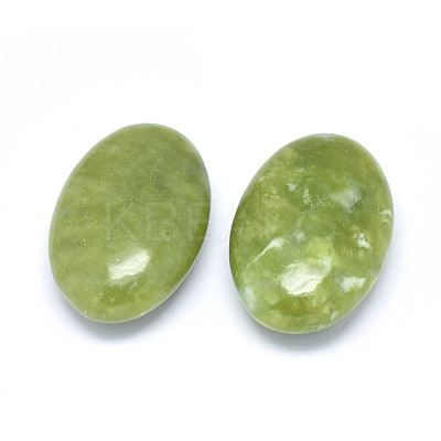 Natural Chinese Southern Jade Massage Stone G-P415-62-1