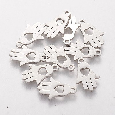 Non-Tarnish 304 Stainless Steel Charms LS-STAS-Q201-T114-1