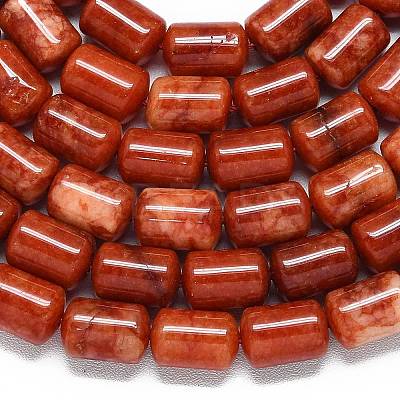 Natural Malaysia Jade Beads Strands G-B165-E05-8x12mm-1