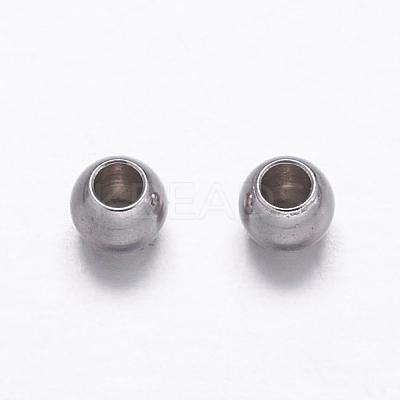 Tarnish Resistant 201 Stainless Steel Spacer Beads STAS-K146-056-1