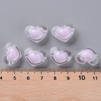 Transparent Acrylic Beads TACR-S152-08A-09-1