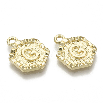 Alloy Pendants PALLOY-N157-003G-NR-1