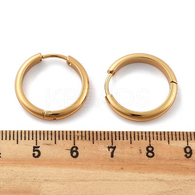 201 Stainless Steel Hoop Earrings EJEW-P304-15B-G-1