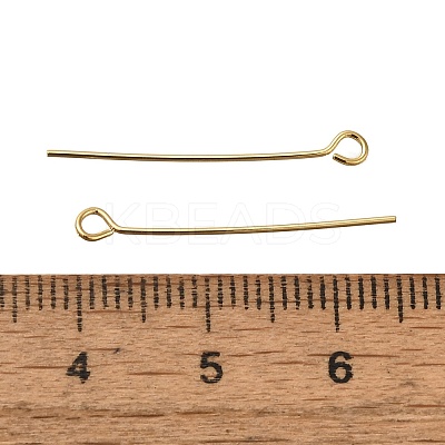 Brass Eye Pins KK-H502-02D-G-1