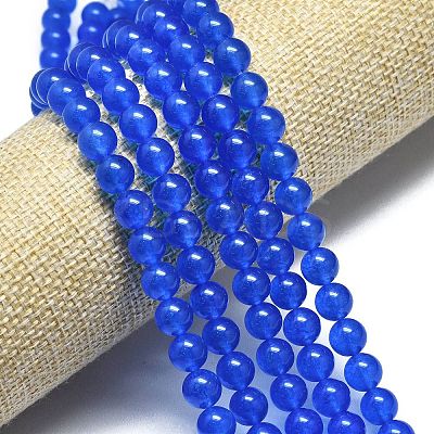 Natural Malaysia Jade Beads Strands G-L645-C01-8mm-19-1