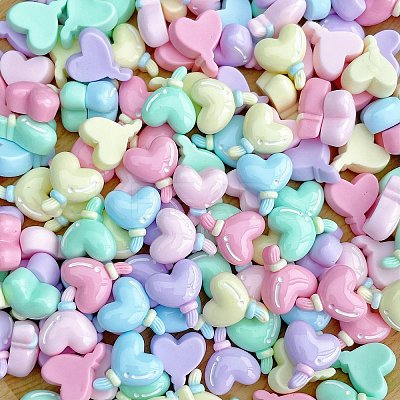 Cartoon Opaque Resin Cabochons RESI-C039-01C-1