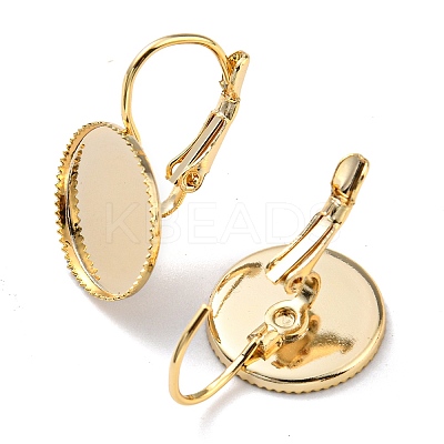 Brass Leverback Earring Findings FIND-R144-10C-G-1