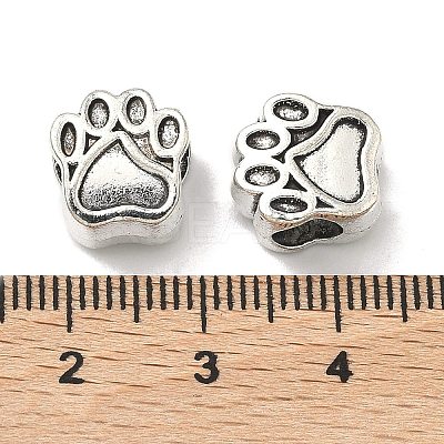 Alloy European Beads PALLOY-S079-048AS-1