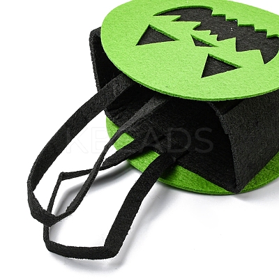 Devil Felt Halloween Candy Bags with Handles HAWE-K001-01A-1