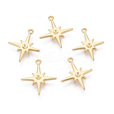 Brass Pendant Cabochon Settings KK-ZX025-81G-1