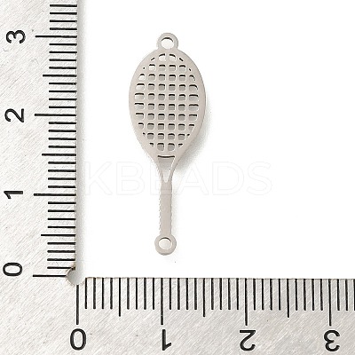 201 Stainless Steel Connector Charms STAS-R132-09P-1
