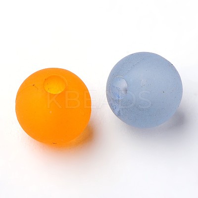 Round Transparent Acrylic Beads PL582M-1