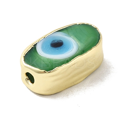 Handmade Evil Eye Lampwork Beads LAMP-D016-02LG-03-1