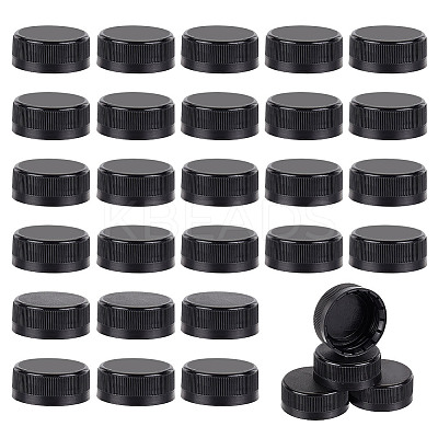Plastic Bottle Cap SIL-WH0045-61B-1
