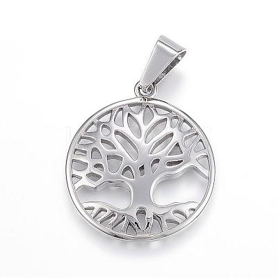 Tarnish Resistant 304 Stainless Steel Pendants STAS-G126-16P-1