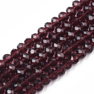 Glass Beads Strands EGLA-A034-T4mm-D26-1