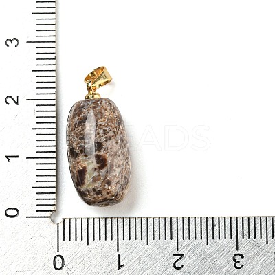 Natural Agate Pendants G-D094-05B-G-1