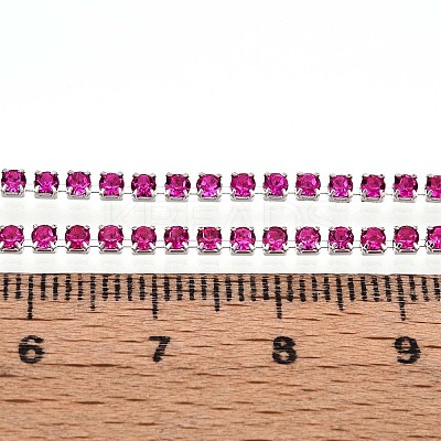 Iron Rhinestone Cup Chains CH-T006-02A-06-1