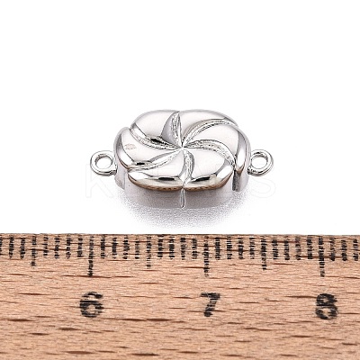 Brass Magnetic Clasps KK-Q074-02P-1