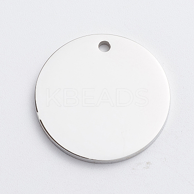 304 Stainless Steel Quote Pendants LS-STAS-WH0014-02P-1