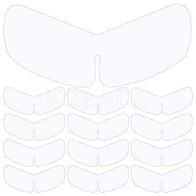 PVC Shirt Collar Shaping Support FIND-WH0159-20B-1