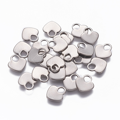 Tarnish Resistant 201 Stainless Steel Charms STAS-L234-061P-1