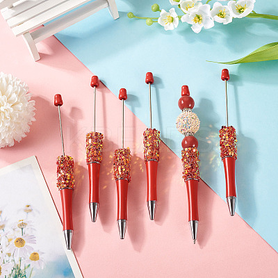 8Pcs Star Sequin Ball-Point Pen FIND-TA0006-15C-1