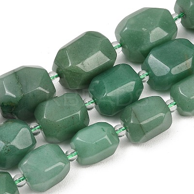 Natural Green Aventurine Beads Strands G-Z147-E07-01-1