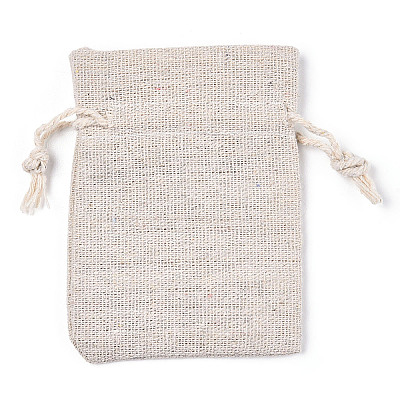 Cotton Cloth Packing Pouches Drawstring Bags X1-ABAG-R011-7X9-01-1