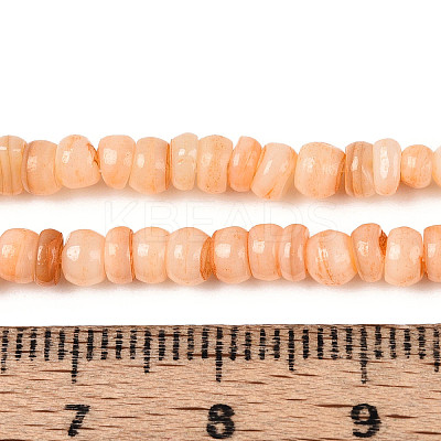 Natural Freshwater Shell Dyed Beads Strands SHEL-T020-29A-07-1