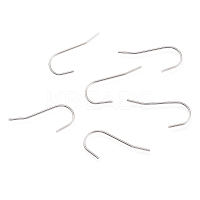 Tarnish Resistant 201 Stainless Steel Earring Hooks. Ear Wire STAS-O137-25P-B-1