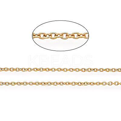 304 Stainless Steel Cable Chains CHS-R003-0.5mm-G-1