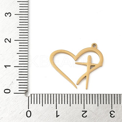 304 Stainless Steel Pendants LS-STAS-F326-16G-1