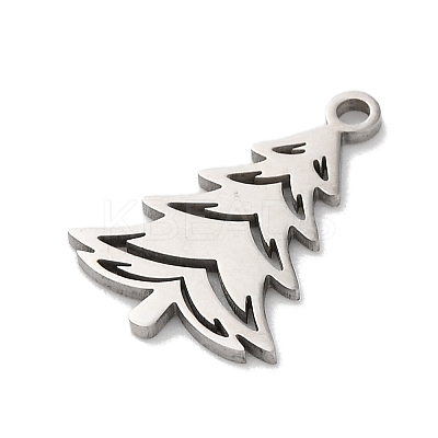 Anti-Tarnish Christmas 201 Stainless Steel Pendants LS-STAS-Q015-10P-1