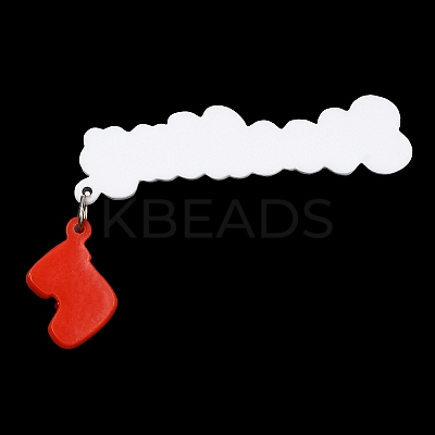 Christmas Theme Opaque Resin Cabochons LS-CRES-D011-01A-1
