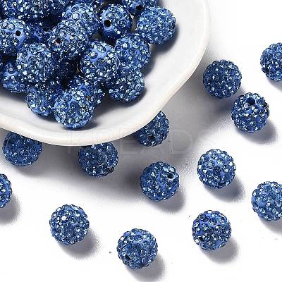 Pave Disco Ball Beads RB-PH0003-10mm-20-1