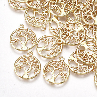 Brass Pendants X-KK-T035-87-1