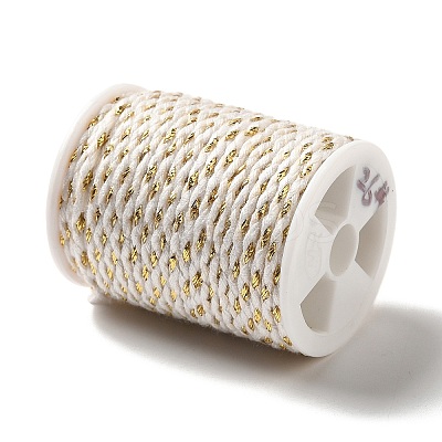 4-Ply Polycotton Cord with Metallic Thread OCOR-Z003-D103-1