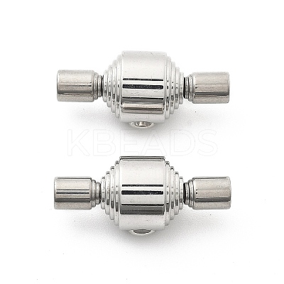 304 Stainless Steel European Clasps STAS-Z115-04P-04-1