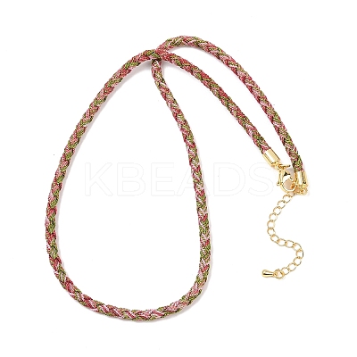 3.5MM Round Nylon Cotton Cord Necklace Making NJEW-C106-03G-1
