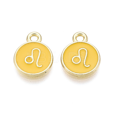 Alloy and Enamel Charms ENAM-T021-28I-1