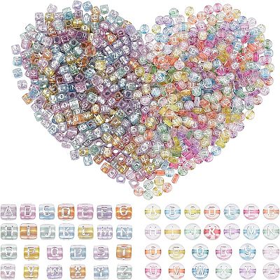 Transparent Acrylic Beads PACR-CA0001-06-1