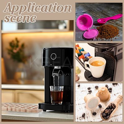 Wooden Cup Coffee Pod Holders ODIS-WH0030-153-1