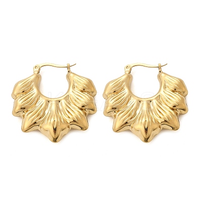 304 Stainless Steel Hoop Earrings EJEW-V016-11G-01-1