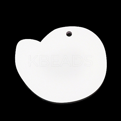 Ocean Themed Opaque Printed Acrylic Pendants SACR-L004-03E-1