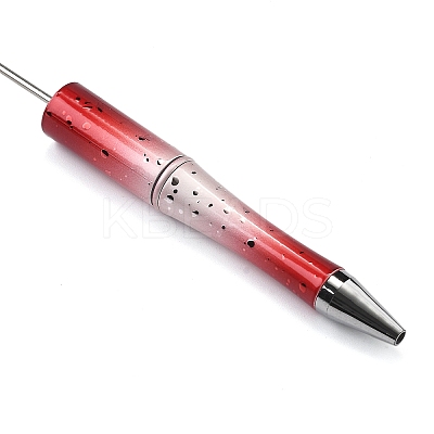 Plastic Beadable Pen AJEW-Q002-02E-1