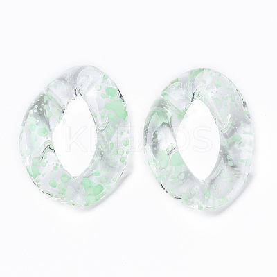 Transparent Acrylic Linking Rings OACR-N009-014A-1