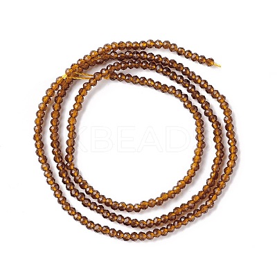 Transparent Glass Beads Strands GLAA-C019-01A-12-1